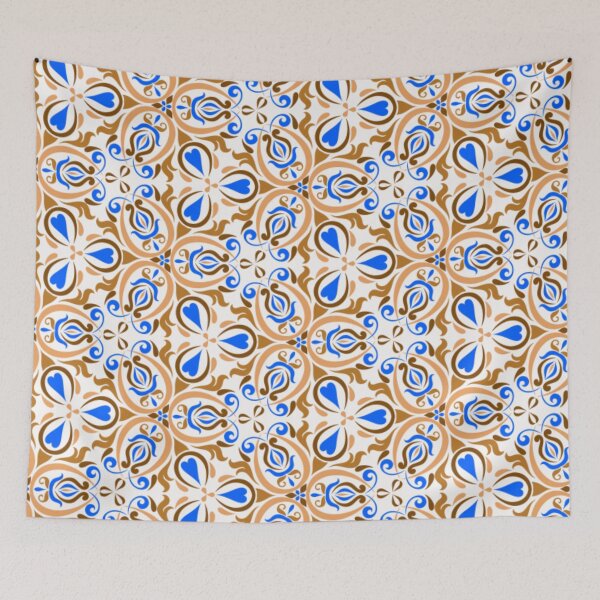 Item preview, Blue Boho Paisley, Persian Paisley designed and sold by antevasinart.