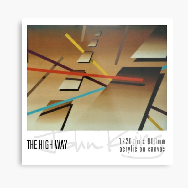 The High Way Metal Print