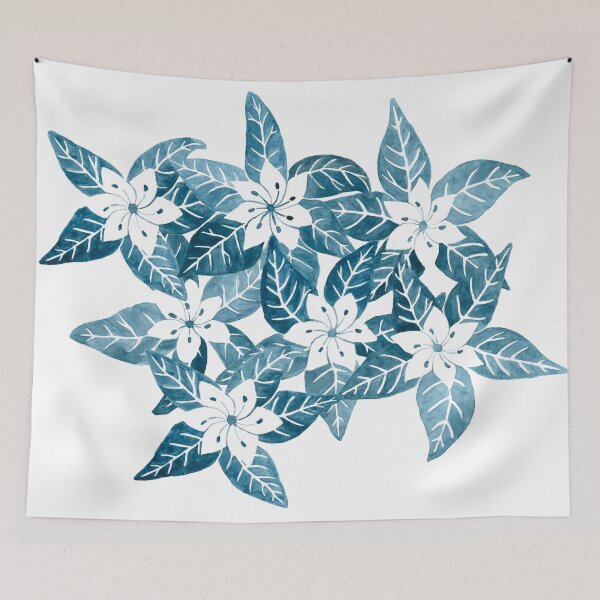 Item preview, CHICKWEED Watercolor Flowers designed and sold by JennieCarolina.
