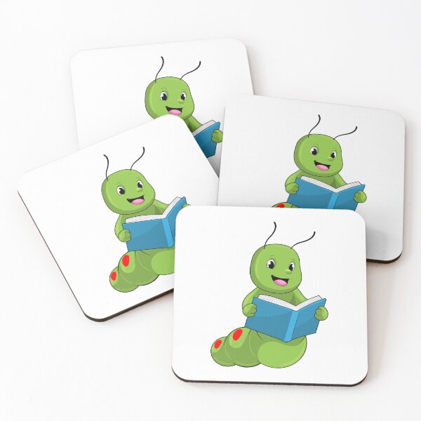 Item preview, Caterpillar at Reading with Book designed and sold by Snabdesign84.