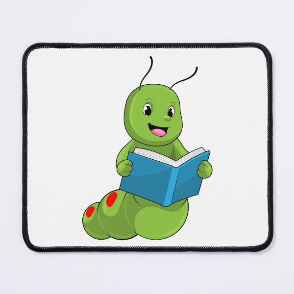 Item preview, Caterpillar at Reading with Book designed and sold by Snabdesign84.