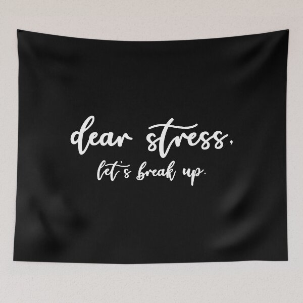 Item preview, Dear stress let's break up designed and sold by pnkpopcorn.