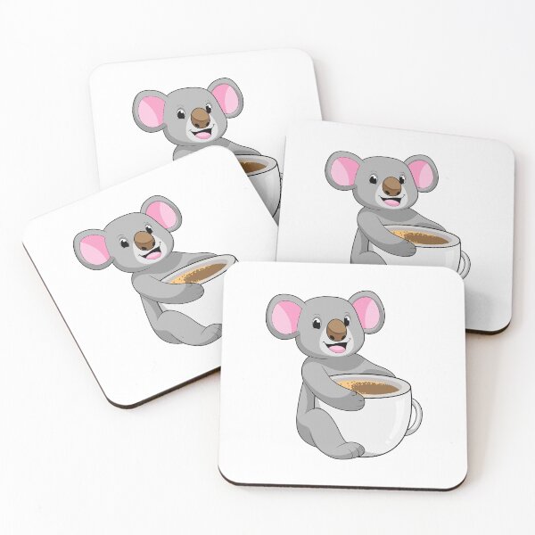 Item preview, Koala with Coffee Cup designed and sold by Snabdesign84.