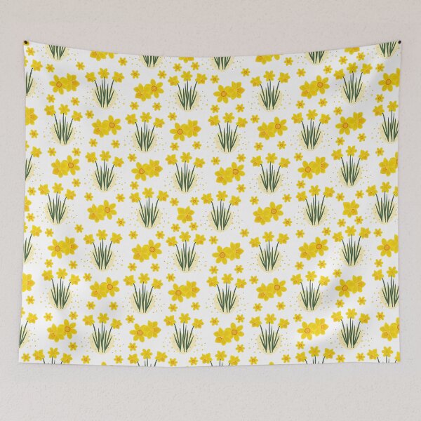 Item preview, Bright daffodils, seamless pattern designed and sold by OM-lova.