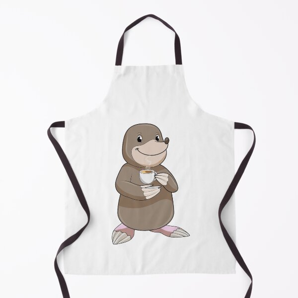 Item preview, Mole with Coffee Cup designed and sold by Snabdesign84.
