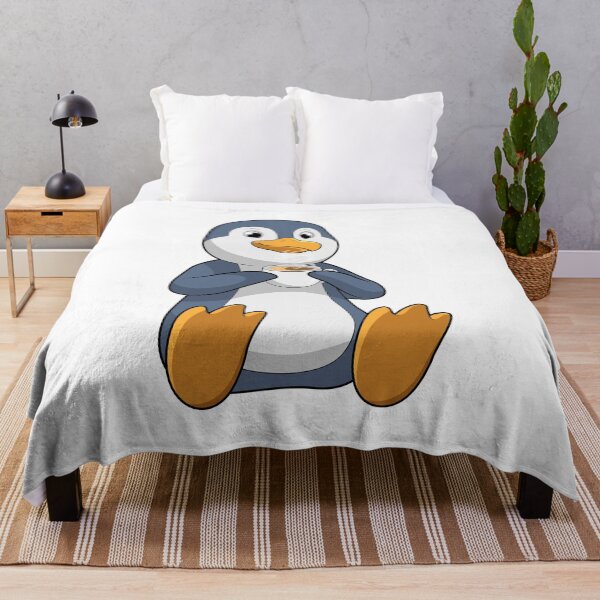 Item preview, Penguin with Coffee Cup designed and sold by Snabdesign84.