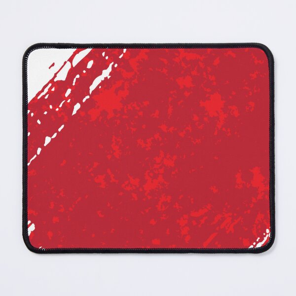 Item preview, white and red grunge texture pattern designed and sold by KamoMokotedi.