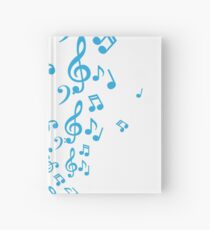 Cuaderno de tapa dura Notas musicales