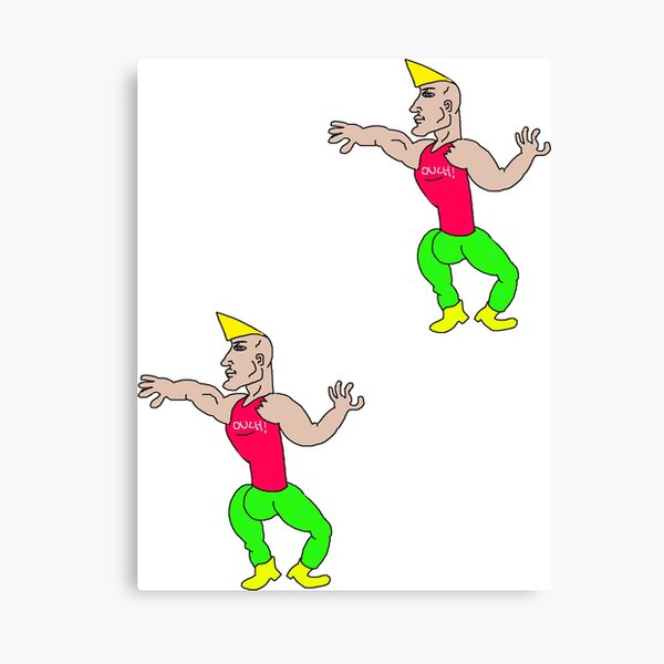 Giga Chad Meme , Fun Canvas Posters and Prints Canvases Painting