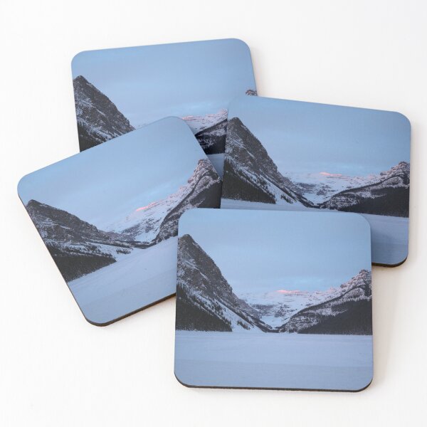 Item preview, Winter Lake Louise during Sunrise designed and sold by ClarissaFlora.