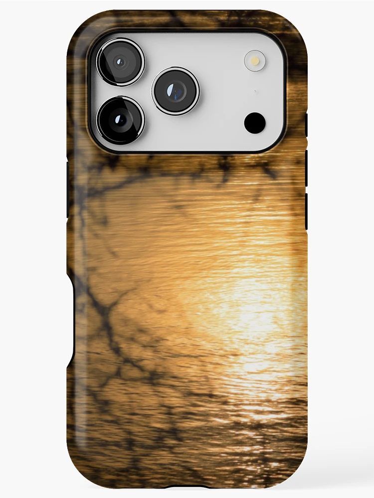 Thumbnail 1 of 4, iPhone Case, Liquid Gold designed and sold by Ralph Goldsmith.