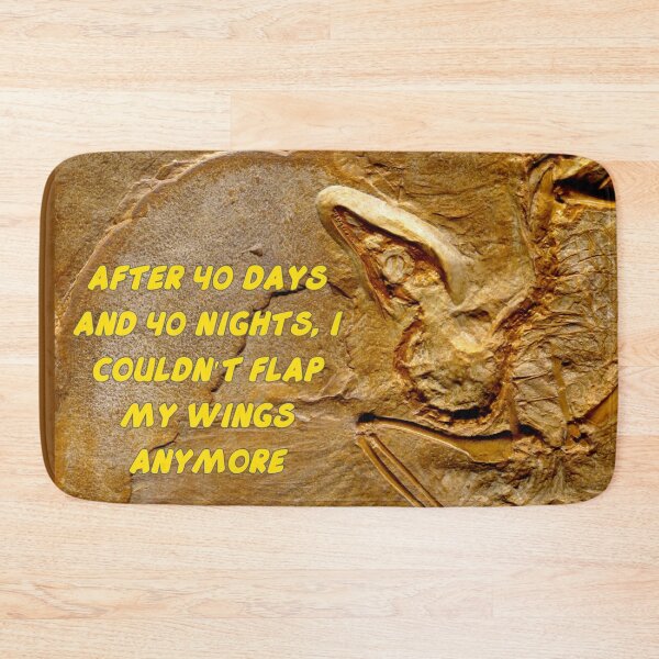 Item preview, ANIMALS #51 Archaeopteryx Flying Dinosaur - Funny Quote designed and sold by DEL-Productions.