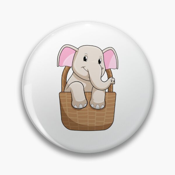 Item preview, Elephant Basket designed and sold by Snabdesign84.