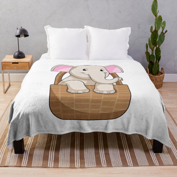 Item preview, Elephant with Basket designed and sold by Snabdesign84.