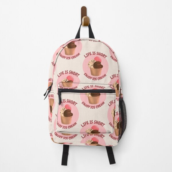 Item preview, Life is short enjoy ice cream designed and sold by Liv Arnold.
