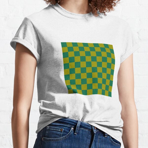 Black and yellow checkered vans cheap shirt