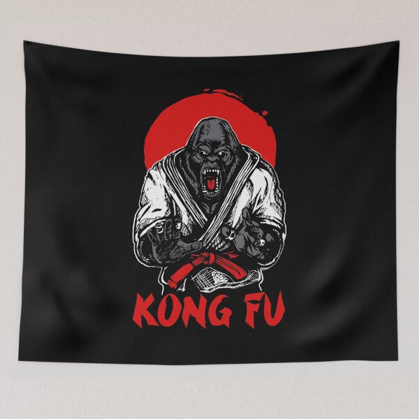 Item preview, Kong Fu Godzilla karate lover designed and sold by Brandonjj.