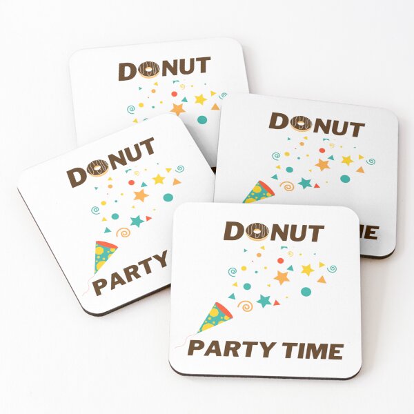 Item preview, Donut party time designed and sold by MAYSO999.