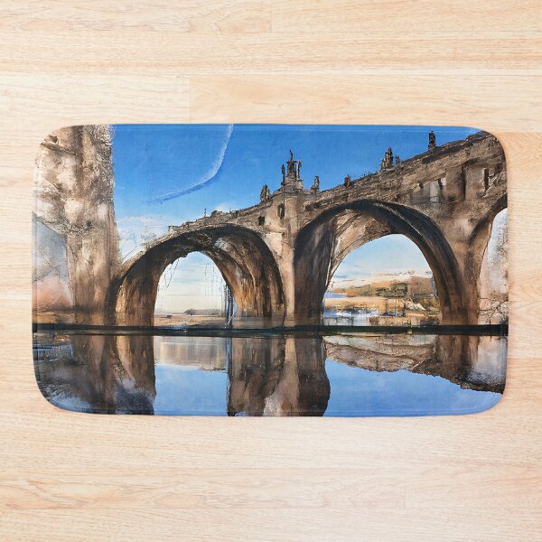 Item preview, Abstract Arch Bridge in Spain designed and sold by fizzribbit.