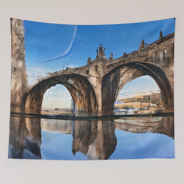Item preview, Abstract Arch Bridge in Spain designed and sold by fizzribbit.