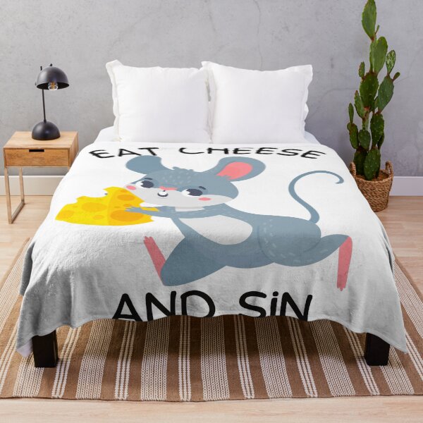 Item preview, Eat Cheese And Sin designed and sold by ataraxiastore.