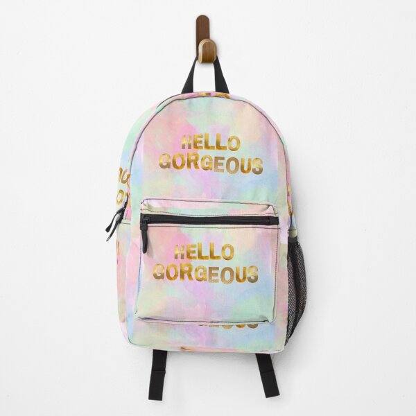Item preview, Gold Hello Gorgeous Quotes designed and sold by Schka.