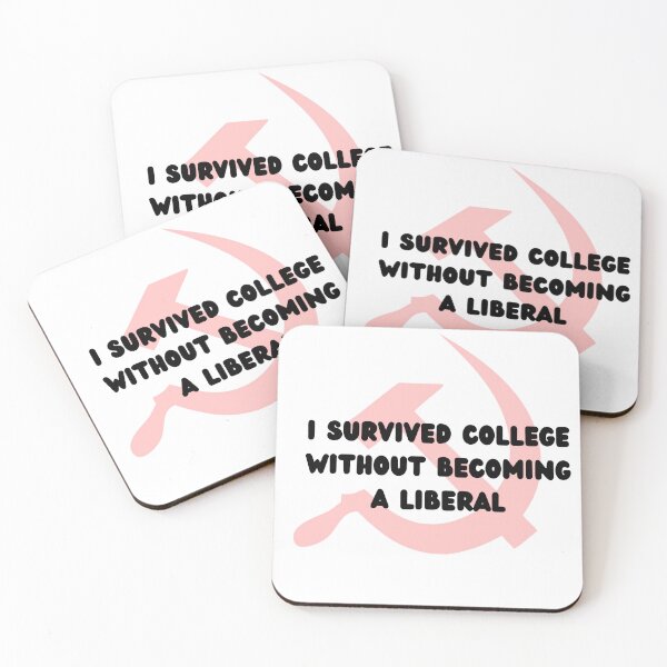 Item preview, I survived college without becoming a liberal designed and sold by Schmitzmk.