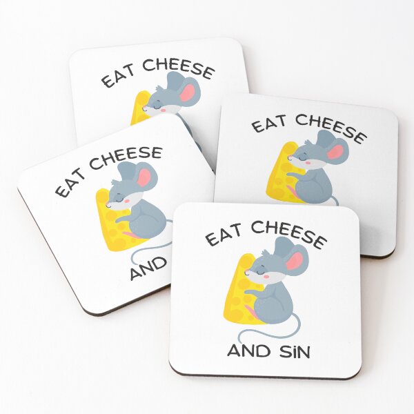 Item preview, Eat Cheese And Sin designed and sold by ataraxiastore.
