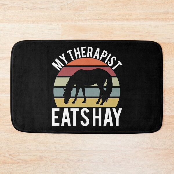 Item preview, My therapist eats hay designed and sold by pnkpopcorn.