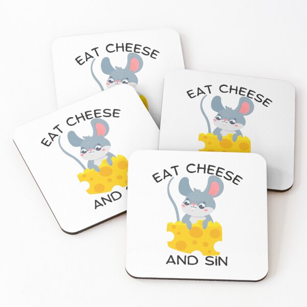 Item preview, Eat Cheese And Sin designed and sold by ataraxiastore.