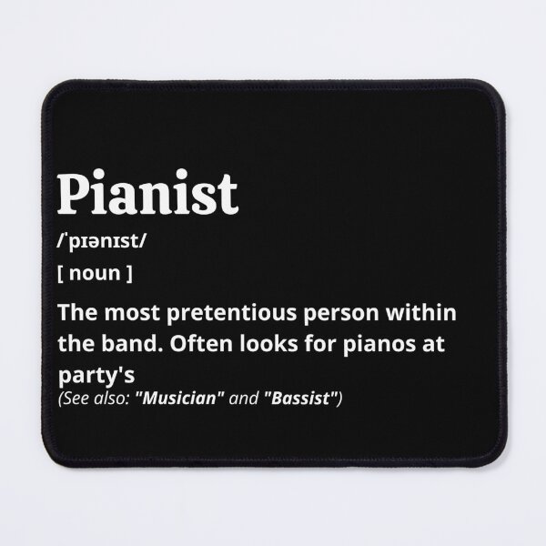 Item preview, Pianist Definition designed and sold by Creatoe.