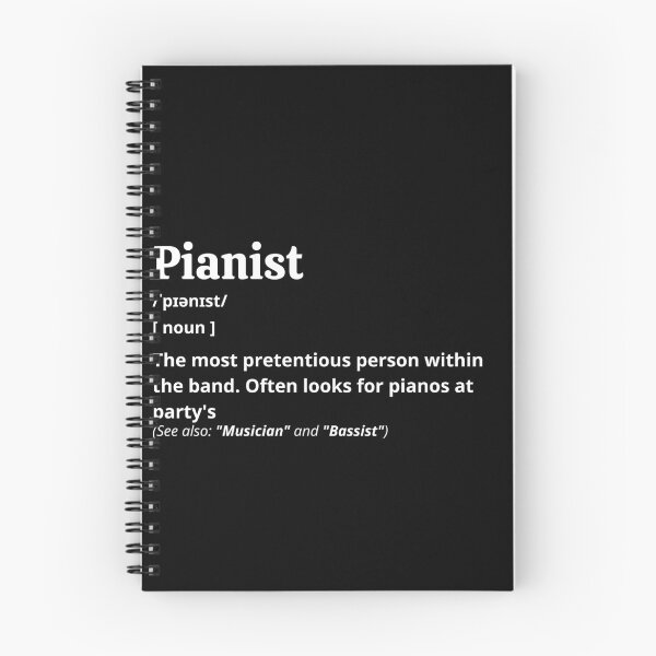 Item preview, Pianist Definition designed and sold by Creatoe.
