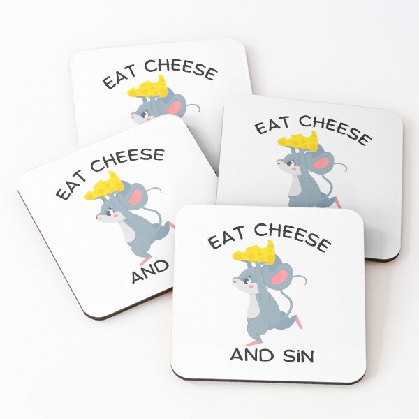 Item preview, Eat Cheese And Sin designed and sold by ataraxiastore.
