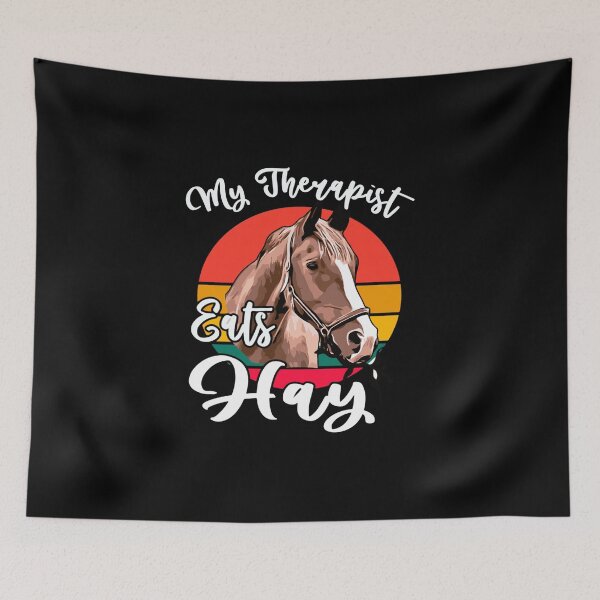 Item preview, My therapist eats hay  designed and sold by pnkpopcorn.