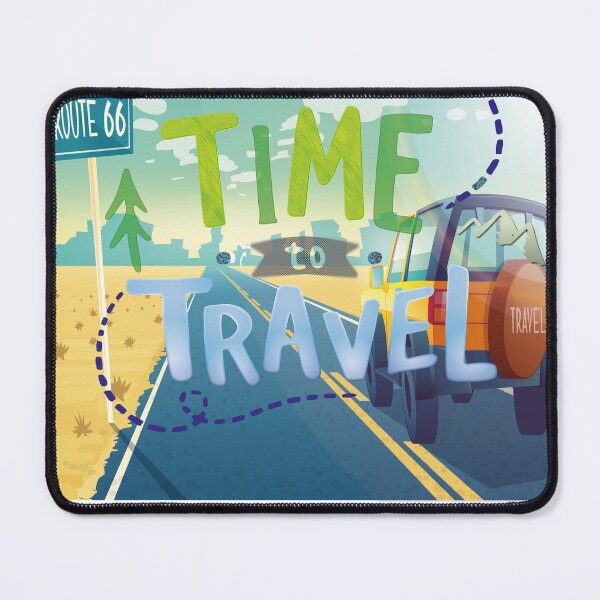 Item preview, Time To Travel t-shirt hope optimizes mind life travel motivation cool strong relaxing travel van surf designed and sold by 07freedom.