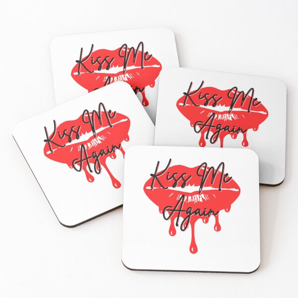 Artikelvorschau, Küss mich wieder tropfende Lippen entworfen und verkauft von two7designs.
