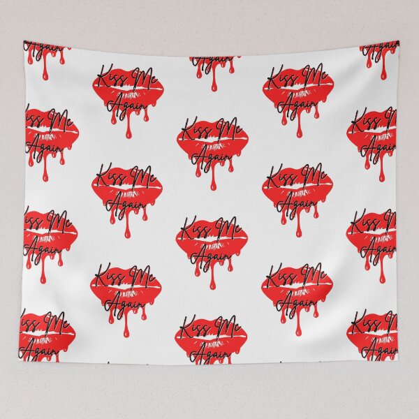 Item preview, Kiss Me Again Dripping Lips designed and sold by two7designs.