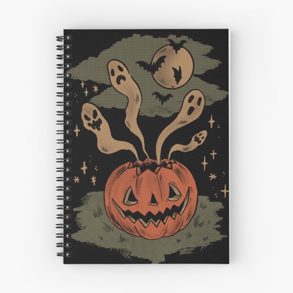 Item preview, Spooky pumpkin ghosts designed and sold by mariexvx.