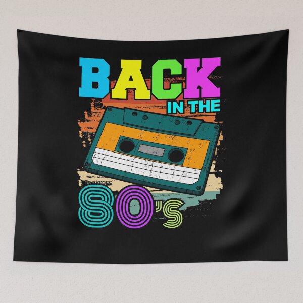 Item preview, Back in the 80s Cassette Tape Retro 70s 80s Vintage designed and sold by Ibu83.