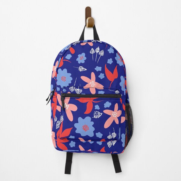 Item preview, Blue floral designed and sold by hdconnelly.
