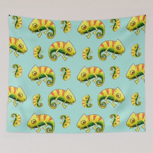Item preview, Camilo the chameleon  designed and sold by ArteAnnie.