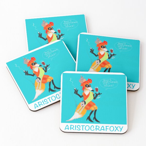 Item preview, Drinking and Smoking Fox  designed and sold by Inista.