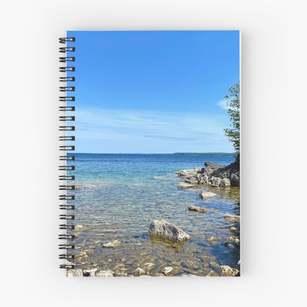 Item preview, Rocky Island Landscape - Perfect Blues designed and sold by ClarissaFlora.