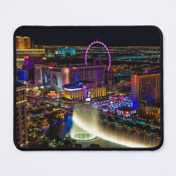 Aperçu de l'œuvre Las Vegas, Nevada, Lumières De La Ville créée et vendue par newburyboutique.