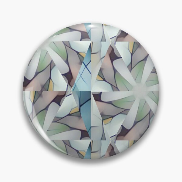 Item preview, Abstract Pattern with Aqua, Tan and Grays Geometic Design designed and sold by tranquilbeach.