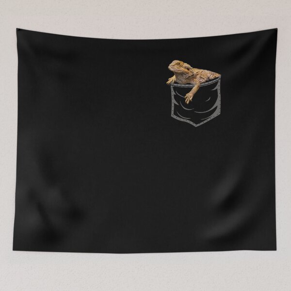 Item preview, bearded dragon bearded dragon flip off agamas and reptiles beardies reptiles lizards designed and sold by EbnerPrints.