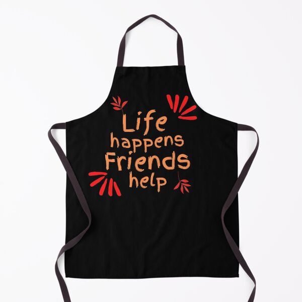 Item preview, Life happens friends help designed and sold by Saimia.