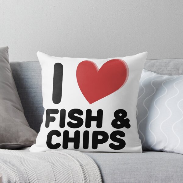 Artikelvorschau, Ich liebe Fisch und Chips entworfen und verkauft von I-Heart-Designs ❤❤❤❤❤.