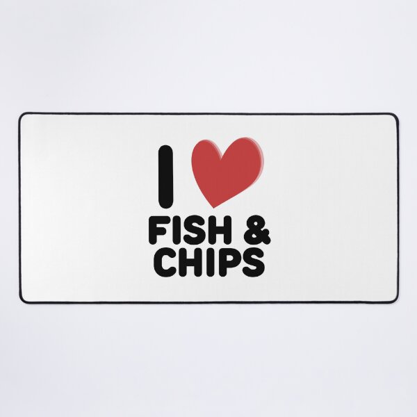 Item preview, I Love Fish and Chips designed and sold by I-Heart-Designs ❤❤❤❤❤.
