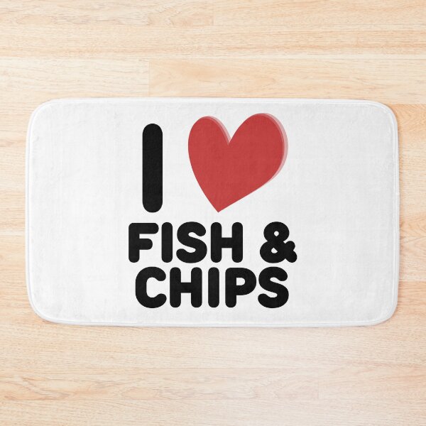 Item preview, I Love Fish and Chips designed and sold by I-Heart-Designs ❤❤❤❤❤.